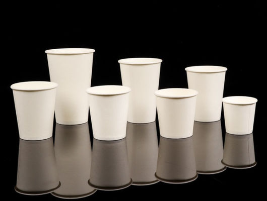 Jednorazowe papierowe kubki do picia Dostosowane zagęszczone papierowe kubki do kawy