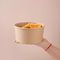 Food Grade 350gsm 44oz Ekologiczne miski papierowe Kompostowalna miska na zupę z pokrywką