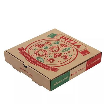 Pudełko do pakowania pizzy z tektury falistej Wielokrotnego użytku na zamówienie 16 cali