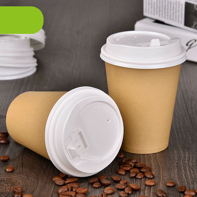 Hurtowy papierowy kubek Jednorazowy tania cena Niestandardowe papierowe kubki do kawy Jednościenny papierowy kubek do kawy lub herbaty z pokrywką