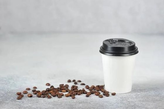 Jednorazowe kubki papierowe z recyklingu spożywczego Niestandardowe drukowane kubki papierowe o pojemności 3 uncji 5 uncji 8 uncji