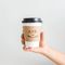 Jednorazowy uchwyt na papier do kawy Kraft Paper Coffee Custom Cup Sleeve