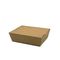 Jednorazowe papierowe pojemniki na żywność Składane kuchenki mikrofalowe Naturalne pudełka z papieru pakowego